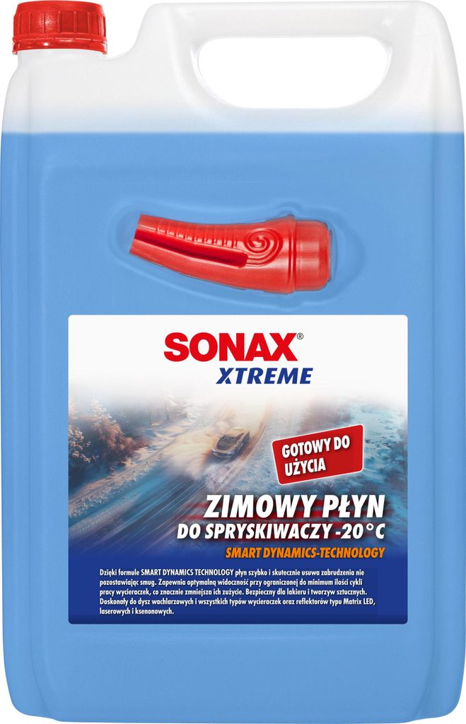 Sonax Zimowy Płyn do Spryskiwaczy -20°C 4 litry Zdjęcie produktu 