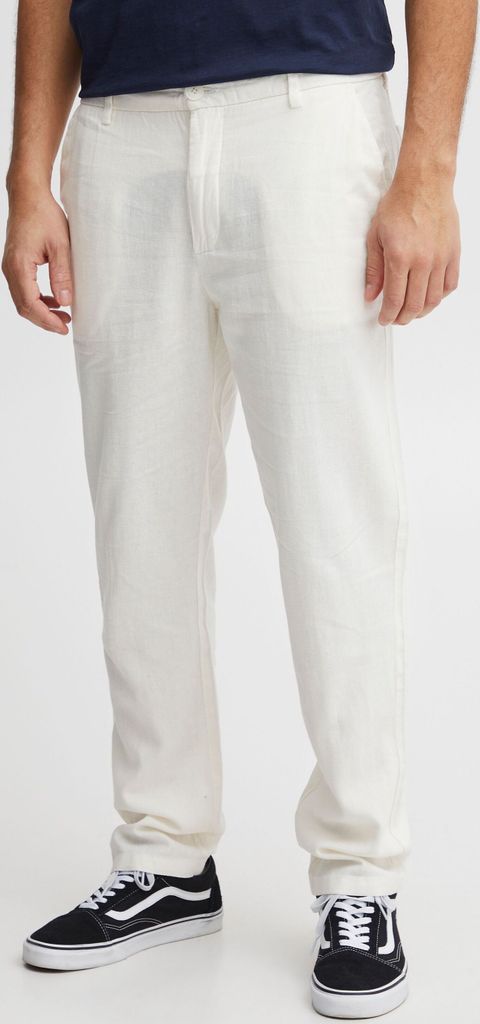 !Solid SDAllan Herren Leinenhose Chino Hose Stoffhose Leinen Mix Liam Regular Fit