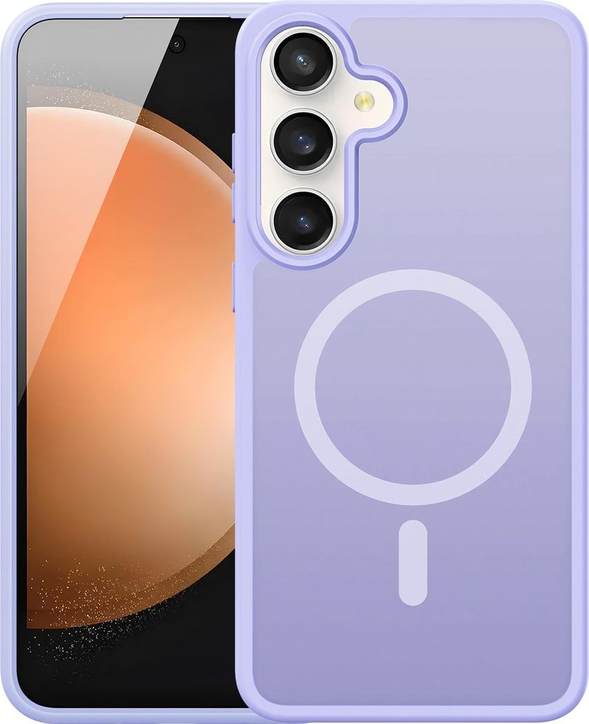 Samsung Galaxy S25 FE Hülle - Dux Ducis Yind Series - Back Cover Matt Transparent - MagSafe Compatible - Lavendel