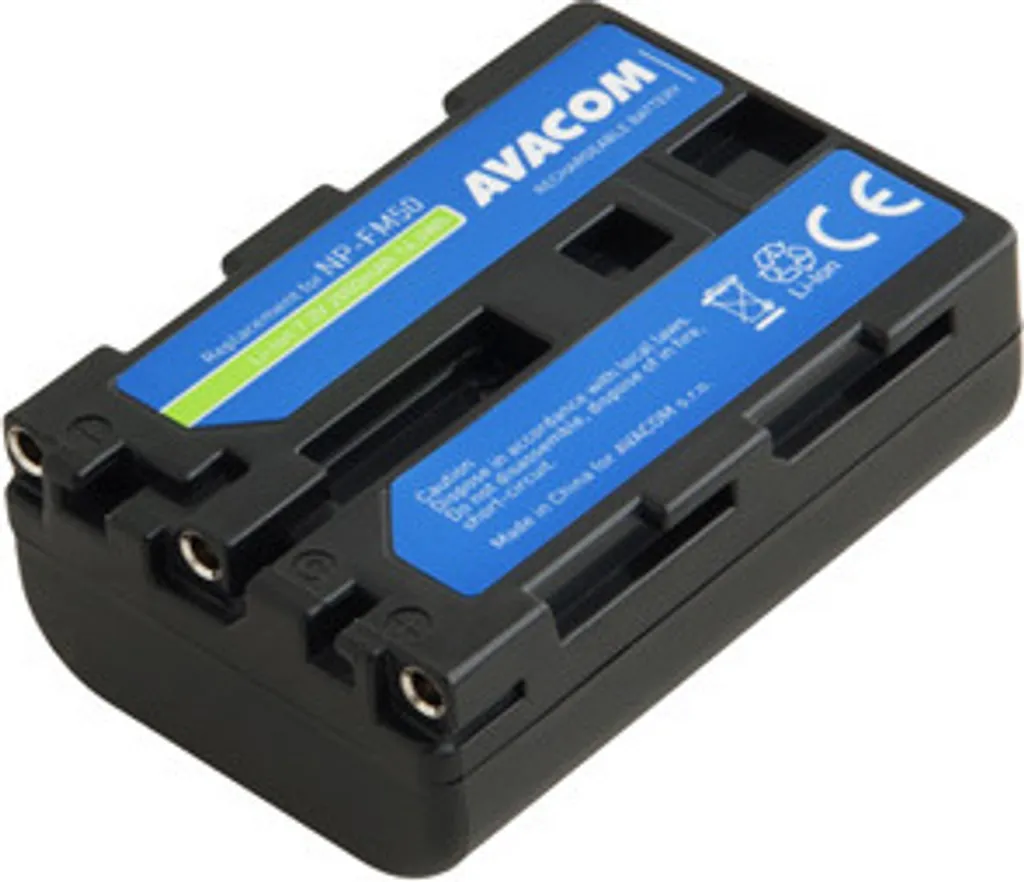 Batterie rechargeable NP-FM50 7,2V pour caméscope Sony Handycam et Alpha