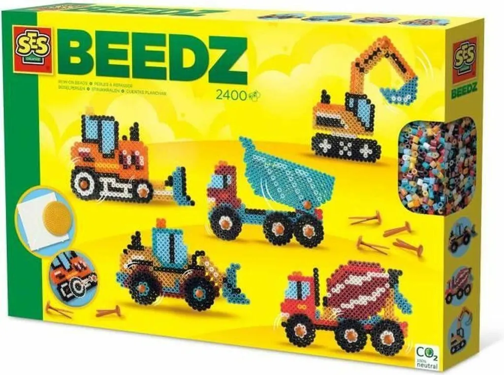 SES Creative 06206 Mosaico Board: Gioco Sensoriale e Fine Motor Skills