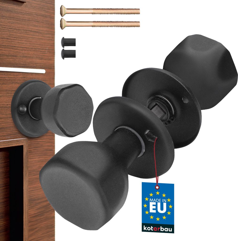 KOTARBAU® Gałka Obrotowa Do Drzwi Furtki Bramy Zewnętrzna Zdjęcie produktu 