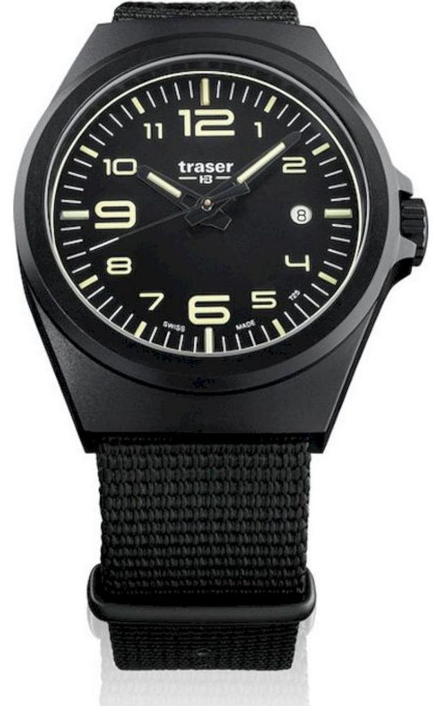 Traser Herrenuhr TS-108218 schwarz