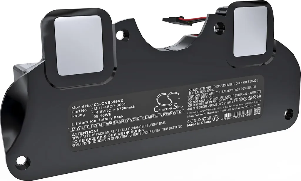 Upgrade Batteria Conga 5090 7090 TECHTEK MH1-4S2P-300S High-Cap