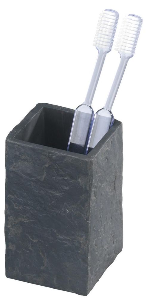 WENKO Gobelet pour dentifrice Slate Rock Gobelet pour Image du produit 
