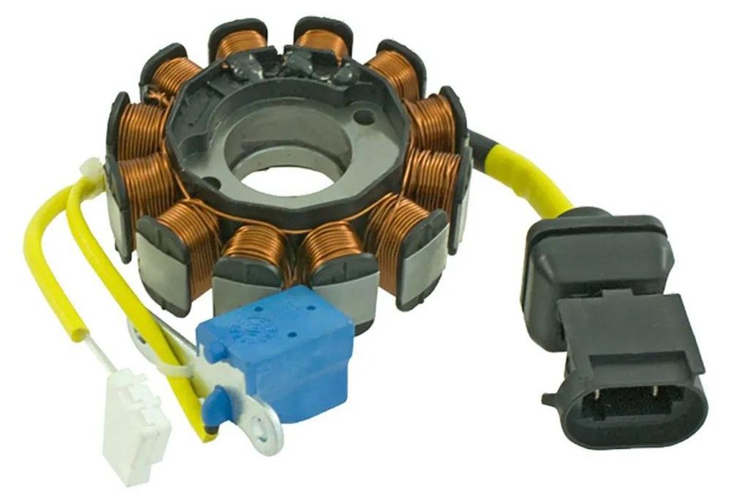 Rms Piaggio 125-150-200cc Stator Silber Silber One Size