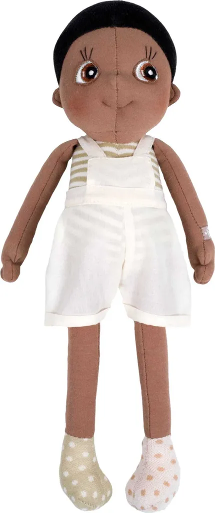 Doudou Fern Ecobuds Rubens Barn - Première Peluche Souple et Écologique