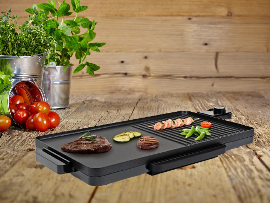 Tristar BP-2750 Grillplatte, Arbeitsplatte, Metall, Produktbild 