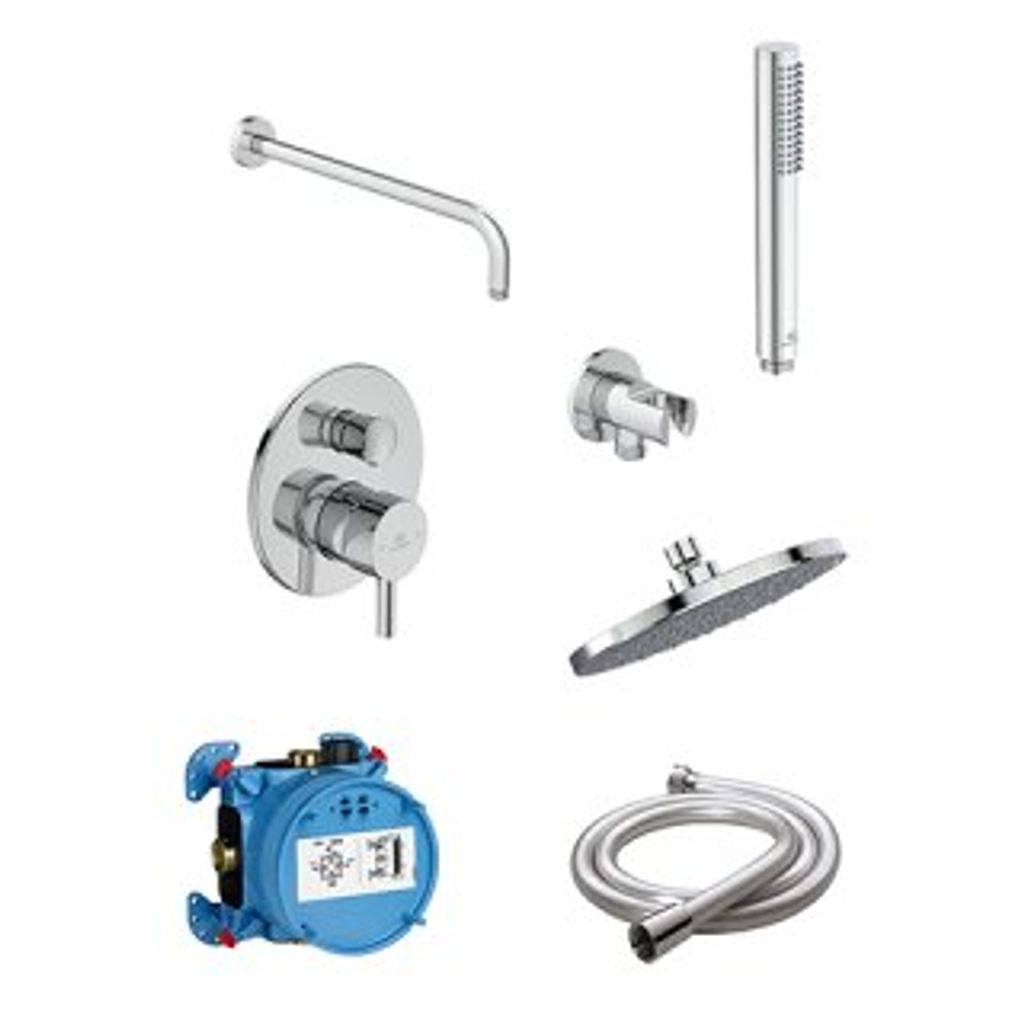 IDEAL STANDARD BD193AA Armaturen-Bundle UP Ceraline Chrom