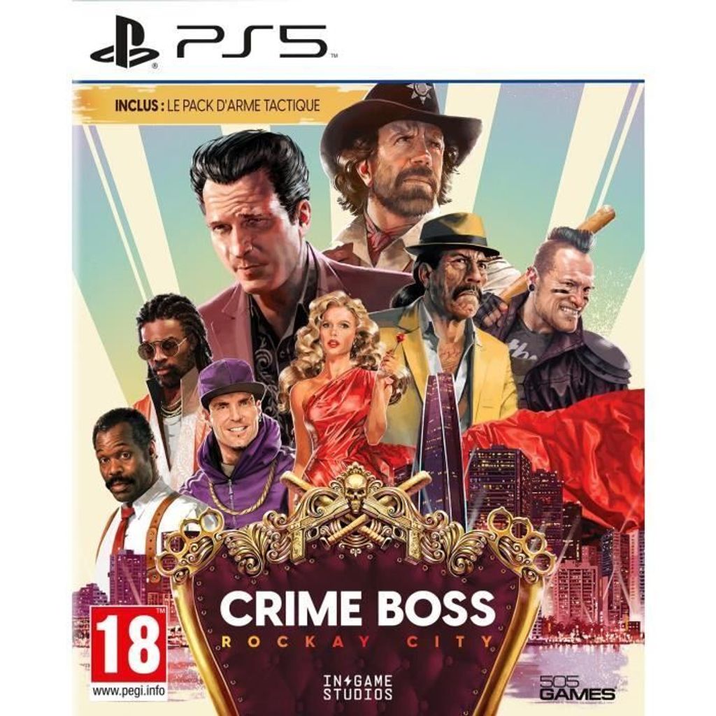 505 Games Crime Boss: Rockay City, PlayStation 5, M (Reif)