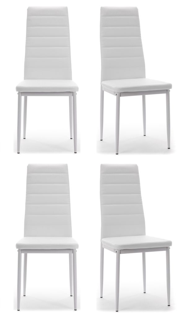 NEW HOME Zestaw krzeseł FADO 4x krzesła do jadalni z Zdjęcie produktu 