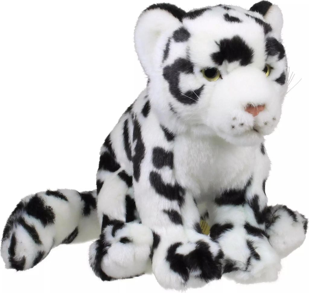 WWF Plüschtier Schneeleopard (weich, 19cm) Kuscheltier Stofftier