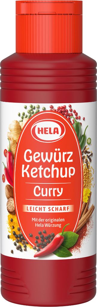 Hela ketchup przyprawowy curry lekko ostry i pikantny 300ml Zdjęcie produktu 