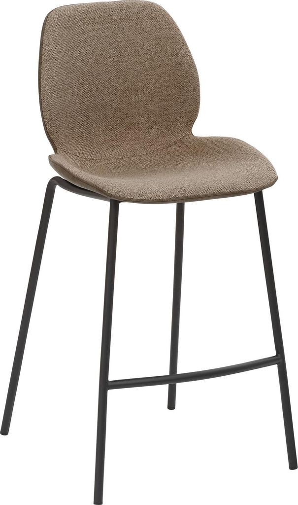 Tresenhocker Zürich Stuhl 4-Fuß Beige