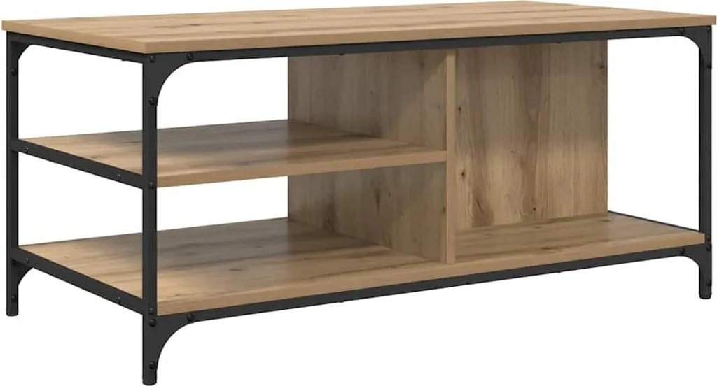 Tavolino da Caffè Moderno 100x50 cm - Rovere Artigianale vidaXL Online