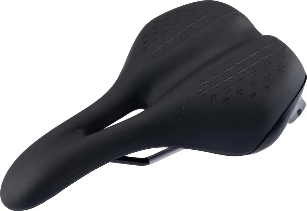 Selle vélo Anatomic Trekking Zone Cut CONTEC 279x179 mm Noire Confort