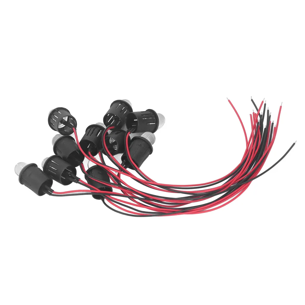 Luce a diodi LED, indicatore del cruscotto, luce a diodi LED da 12 V, luce pilota, spia LED, luce a diodi - 2