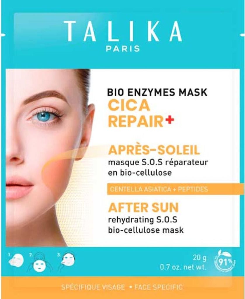 Talika Bio Enzymes Mask Cica Repair+ After-Sun-Maske 20 gr