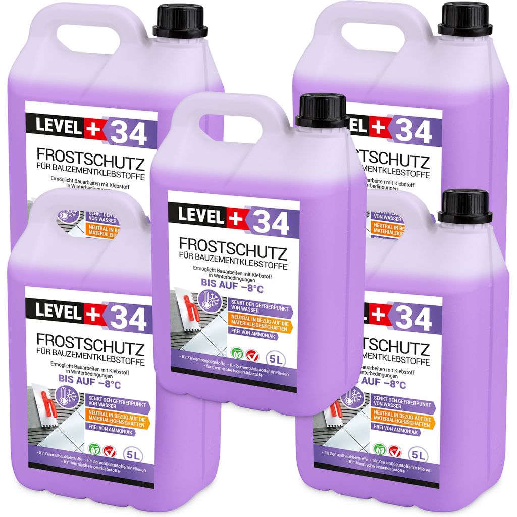 Frostschutz 25L Zusatzmittel für Fliesenkleber Bauzementklebstoffe, Zementkleber RM34