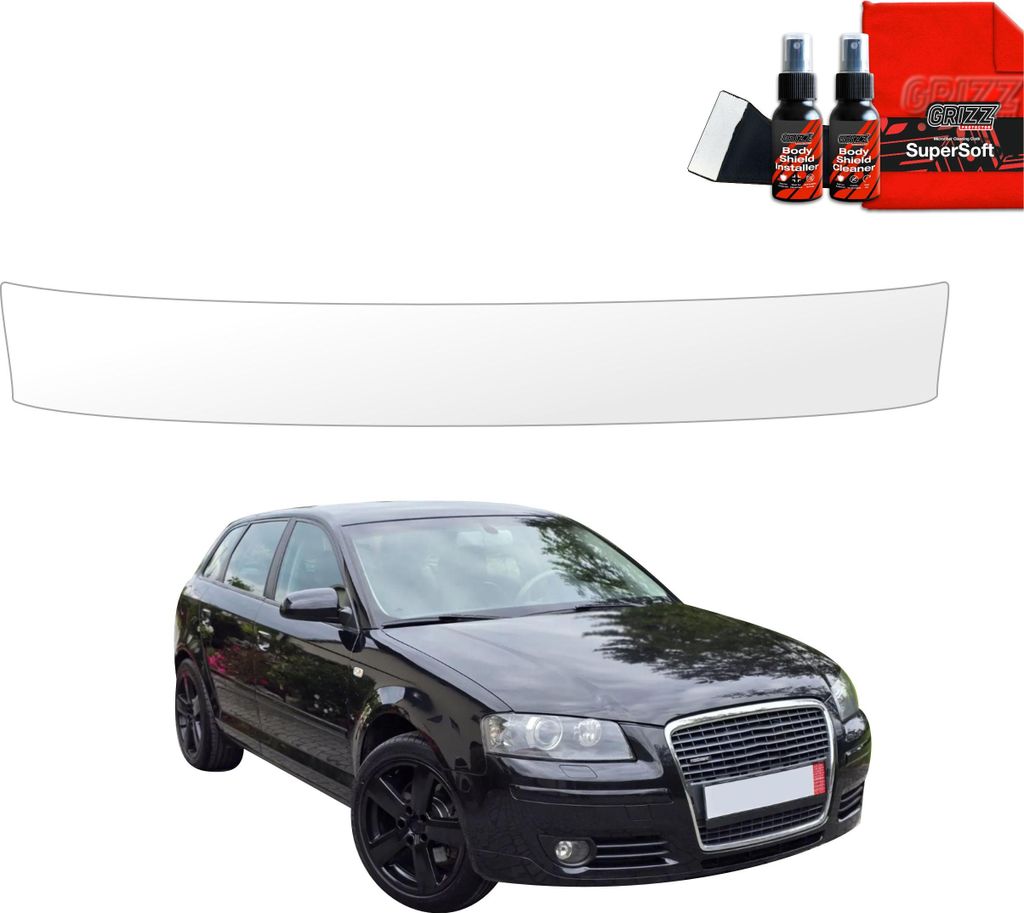 Schutzfolie für Ladekante - Audi A3 8P Hatchback 5D (2003-2008) Grizz Protector