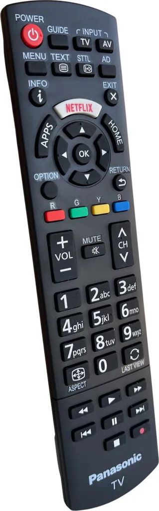Telecomando TV Originale Panasonic N2QAYB001245 | Ricambio Genuino Viera