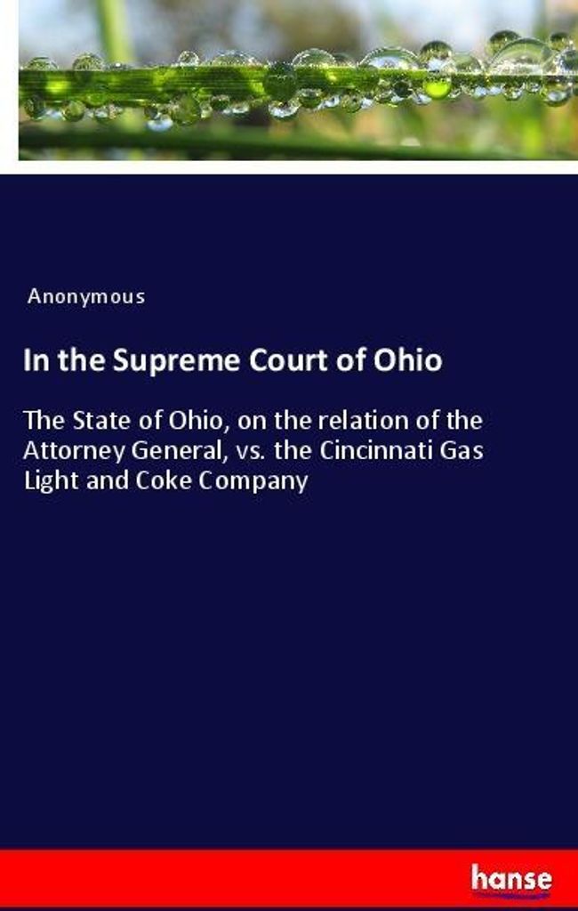In the Supreme Court of Ohio