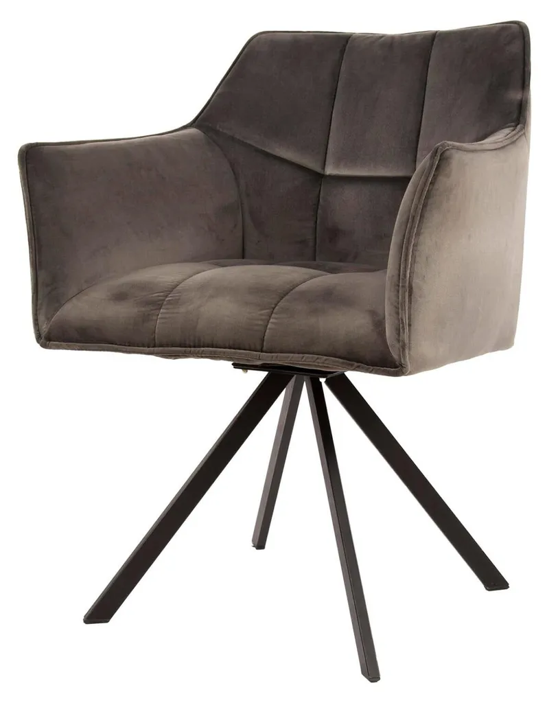 Chaise ergonomique FURNLUX Raster anthracite pour un dos bien tenu