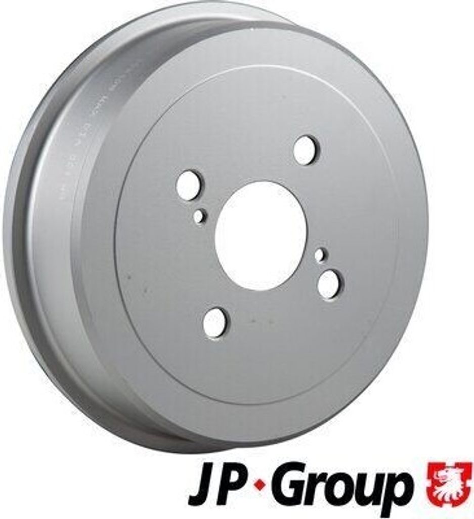 2x JP GROUP Bremstrommel 4863500200 hinten für TOYOTA COROLLA Compact (_E11_)