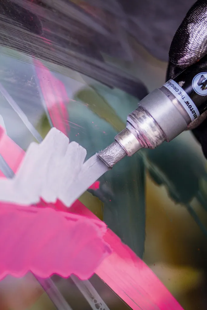 Marqueur craie Molotow Basic Set de 6 pièces avec pointe ronde 4 mm - 10