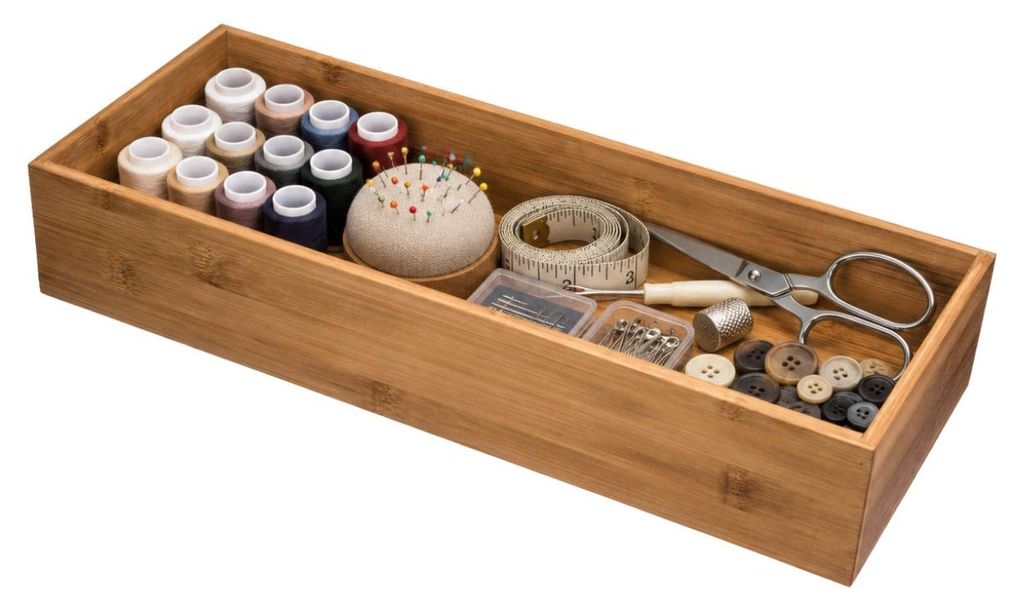 5five Simply Smart Schubladen-Organizer Tidy Smart, Bambus,