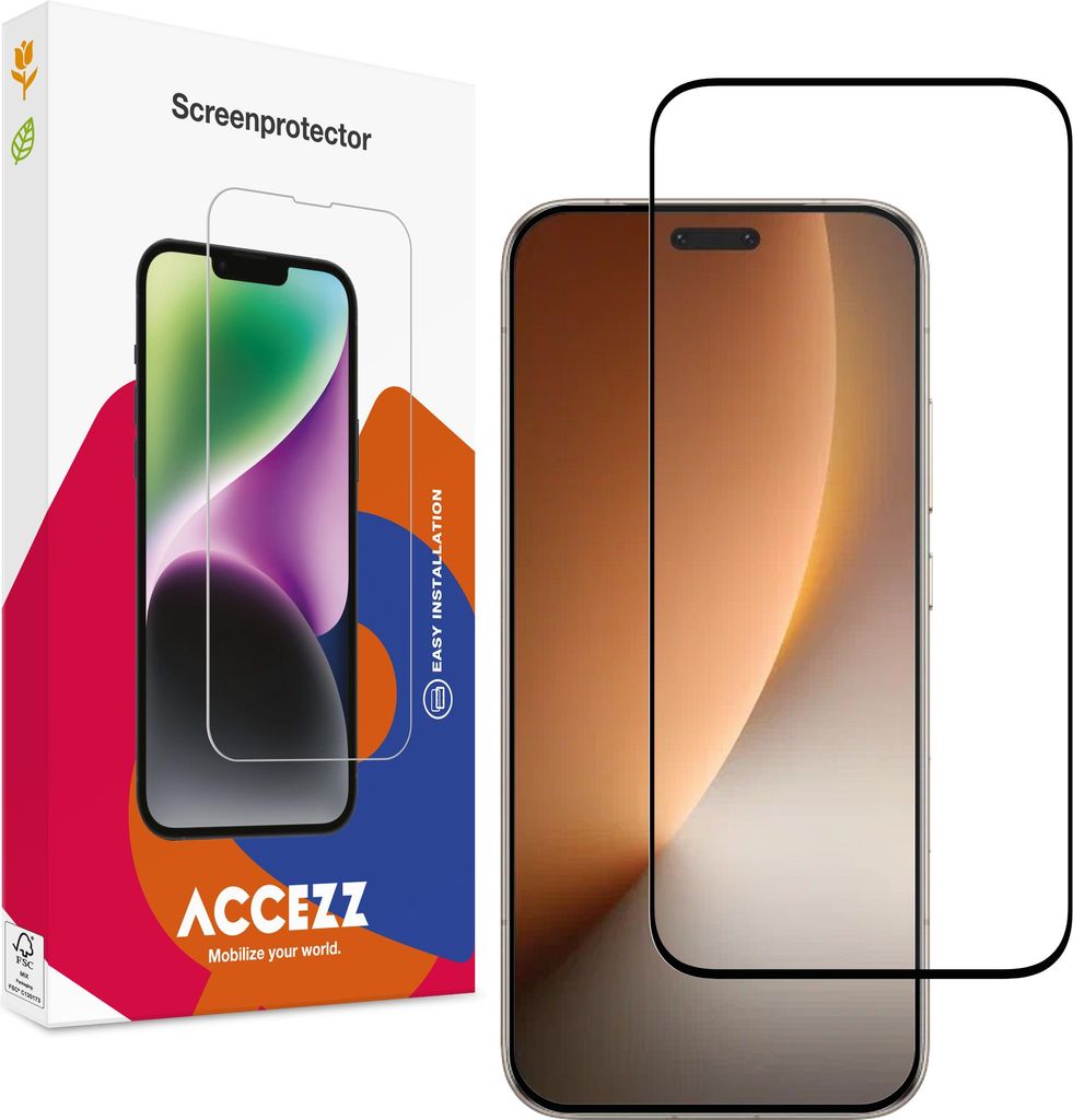 Accezz Full Cover Screen Protector aus gehärtetem Glas Honor Magic8 Pro