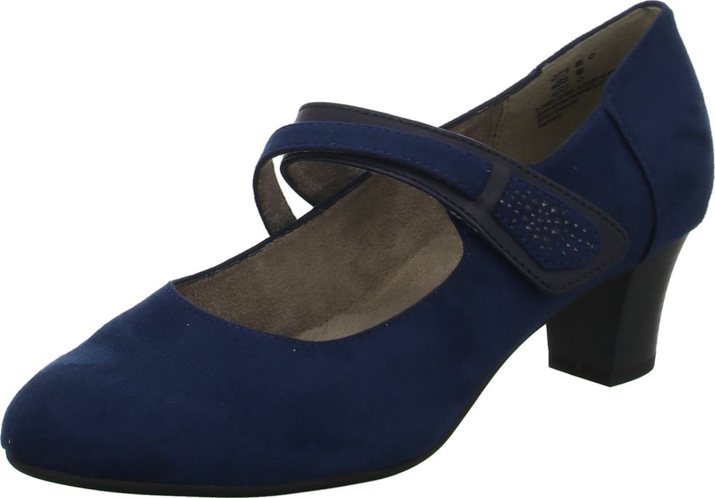 Scarbella Damen-Pumps mit Mehrweite Navy-Blau, Farbe:blau, Produktbild 1