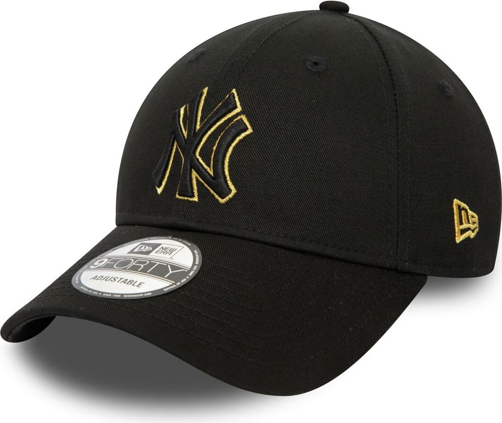 NEW ERA Metallic Outline 9Forty NY blk met -BLK MET -BLK Zdjęcie produktu 