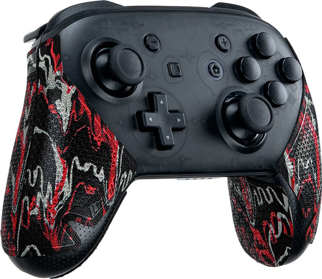 Lizard Skins DSP, Nintendo Switch, Steuerungsgrip, Schwarz, Rot, Weiß, 1 Stück(e)