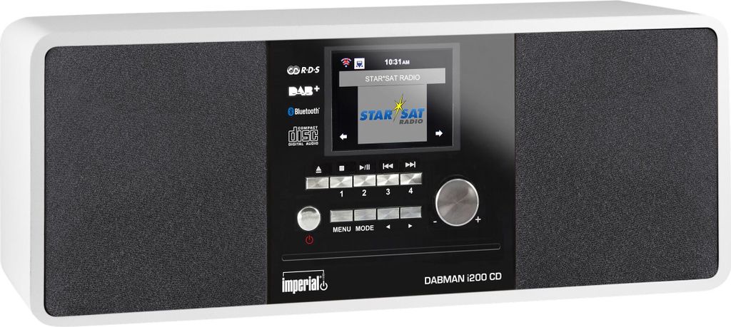imperial DABMAN i200 CD - Audiosystem - 20 Watt (Gesamt) - Produktbild 