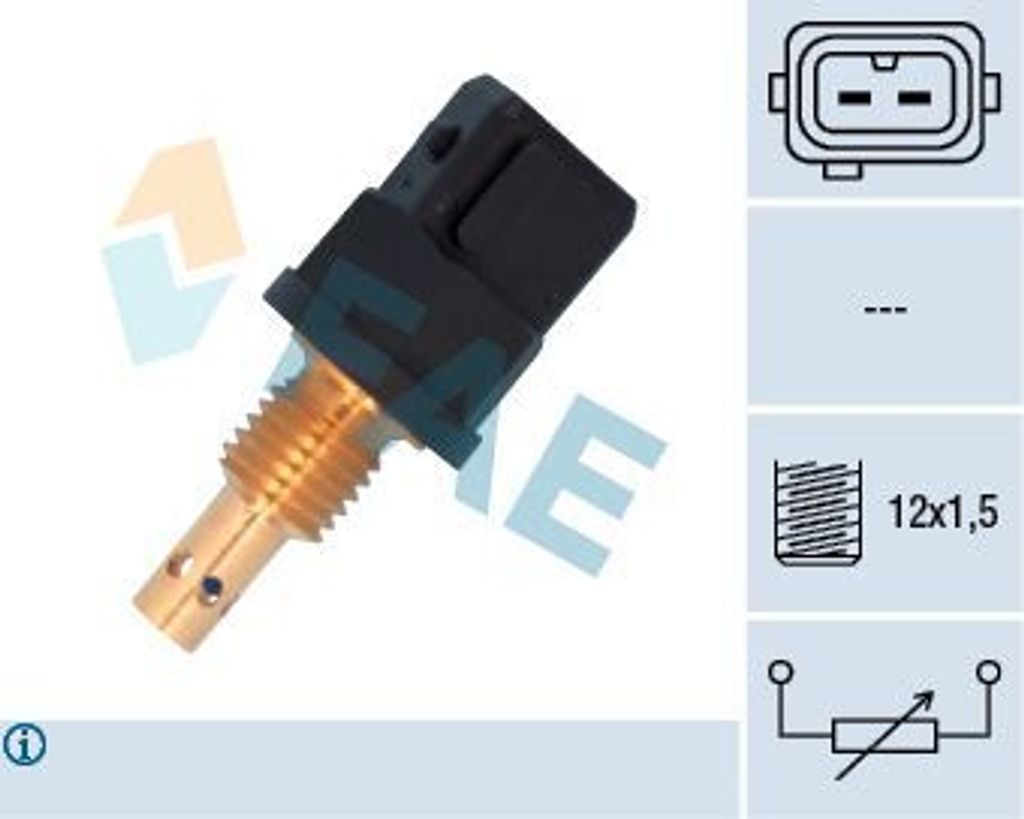FAE Ansauglufttemperatursensor 33536 für BMW 3 Limousine Produktbild 