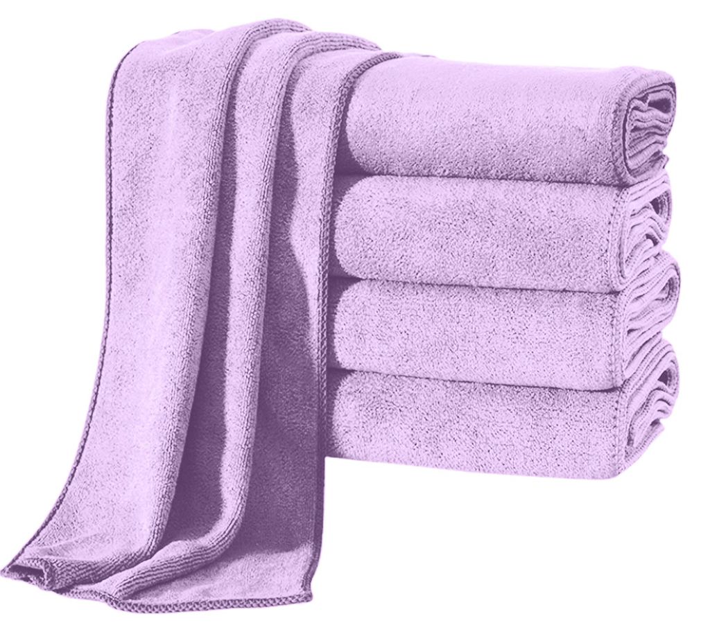 Stück saugfähige Mikrofaser-Handtücher, schnelltrocknend, 35,5 x 76 cm, hautfreundlich, für Bad, Fitness, Sport, Yoga und Strand