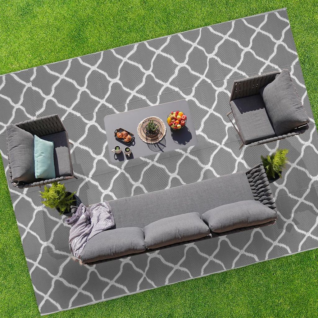 LifeGoods Outdoor Teppich - 274x350CM - Außenteppich - Produktbild 