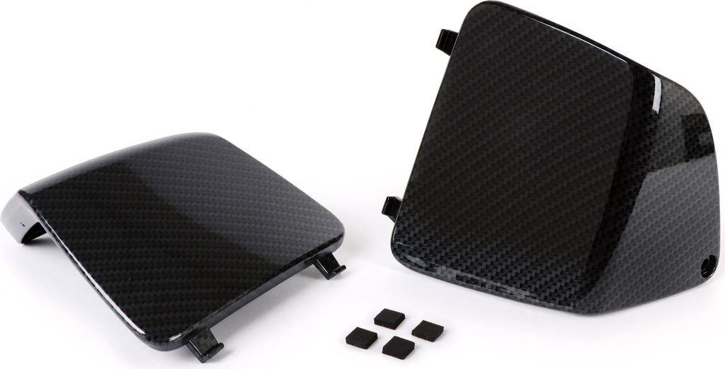 Moto Nostra Wartungsklappe-Set für Innenverkleidung Beinschild kompatibel mit Vespa GT, GTL, GTV, GTS 125-300, HPE, Supertech, Supersport, Touring