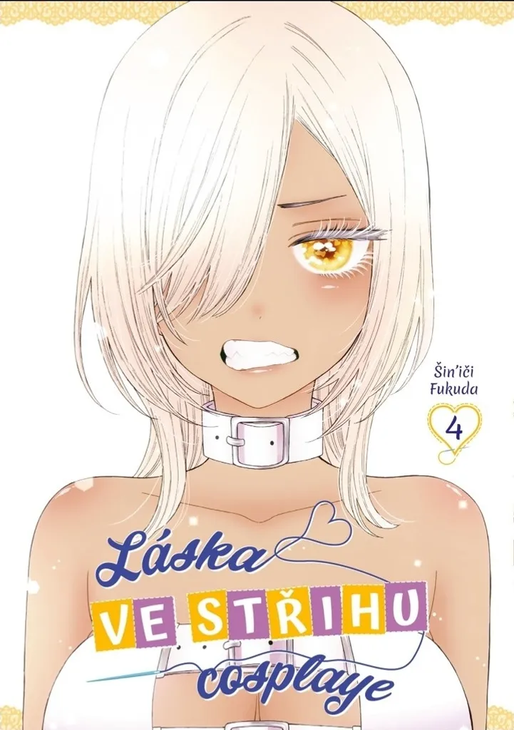 Tome 4 CREW Láska ve střihu cosplaye 4 manga broché illustration noir