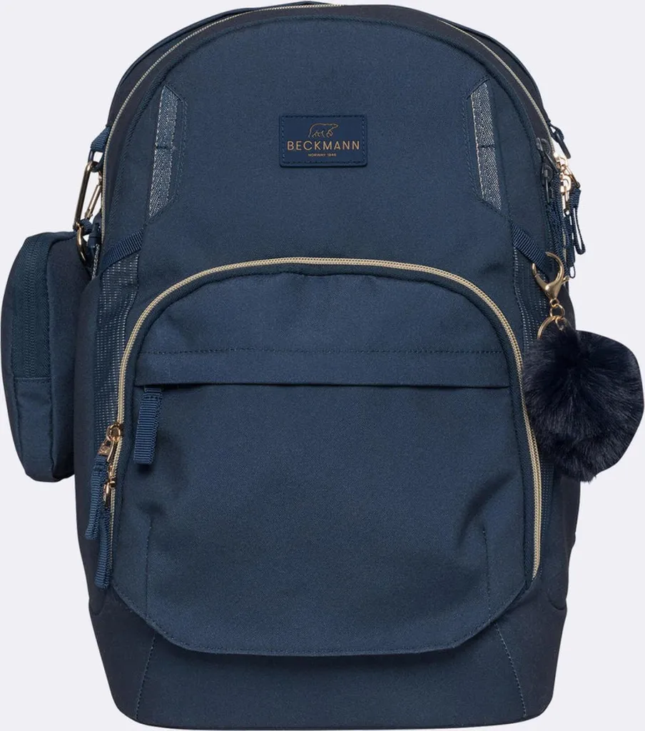 Sac à dos Anti Mal de Dos Beckmann Sport Air Bleu Or - Confort Total