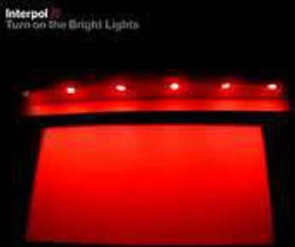 Disque Vinyle Interpol Turn On the Bright Lights Réédition Audio 33 Tours