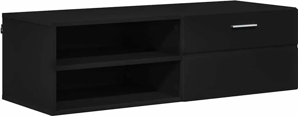 Organizza con Stile: Armadio Nero SYFAX 100.5 x 39 x 30 cm Multistrato