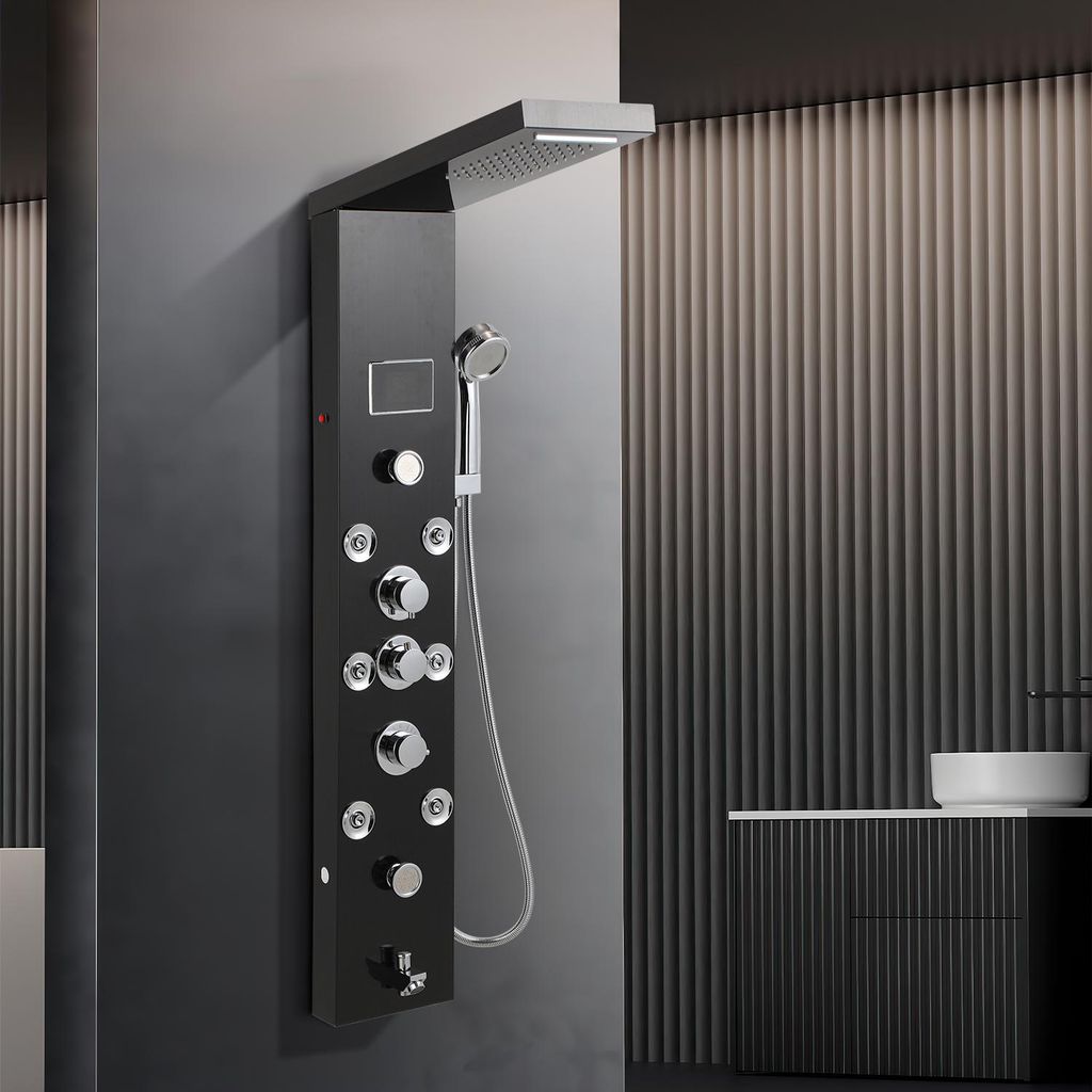 Jayseuw Duschpaneel für Badezimmer Hydromassagen 6 Jets Produktbild 