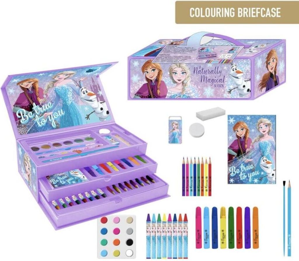 Disney Frozen: Koffer met teken- en knutselspullen – Productafbeelding 