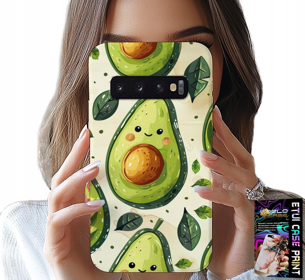 Gehäuse Für Samsung Galaxy S10 - Süsse Lächelnde Avocado Fall