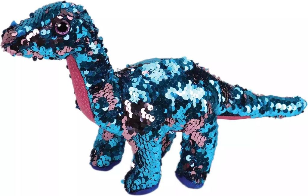 TY BOOS Flippables TREMOR - Pailletten-Dinosaurier 24cm Produktbild 