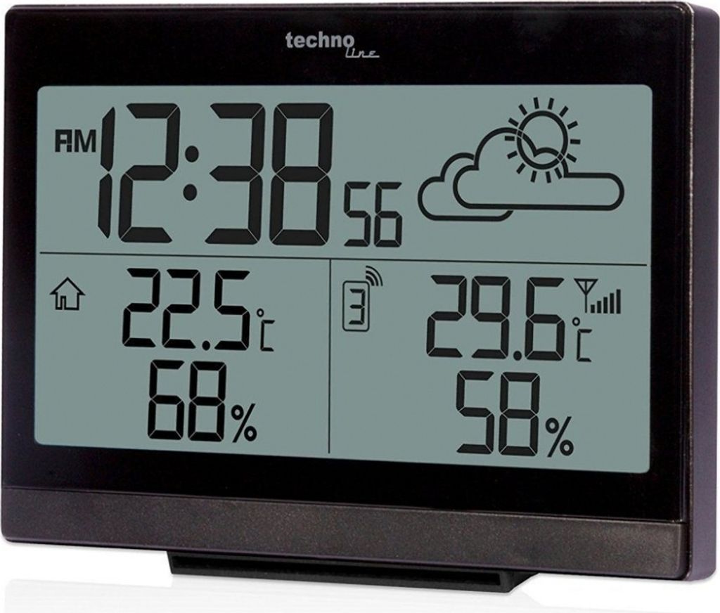 Technoline WS 9252 - Stazione meteorologica - nero Immagine del prodotto 