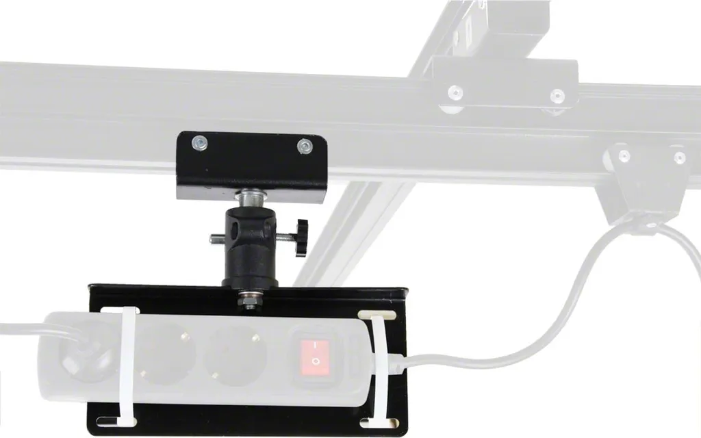 Support de Prise pour Système de Rails au Plafond - Gestion de Câbles - 2
