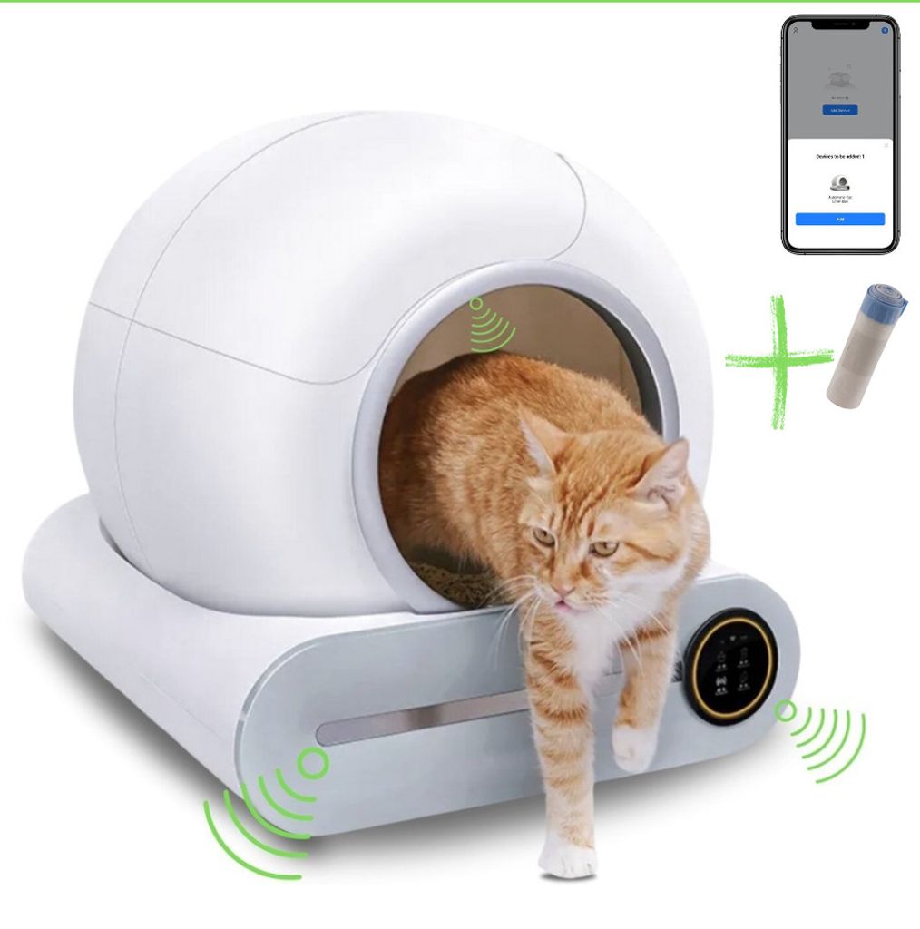 Selbstreinigende Katzentoilette XXL (automatisch) - WOP - Produktbild 